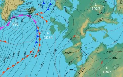 Lectura de mapas: Curso seco en febrero