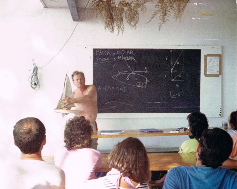 Dando la topó en la Isla. 
