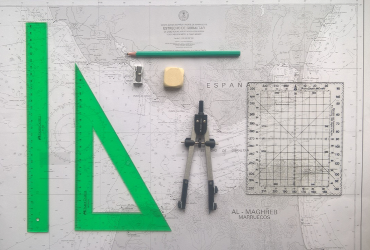 Curso online de carta náutica. Nivel PER. Con código de descuento hasta fin de verano 2019!!!
