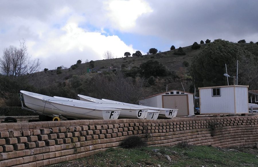 MONTAJE de la base de El Atazar 2021