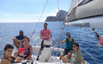 Cursos y navegación en el Mediterráneo con Albir