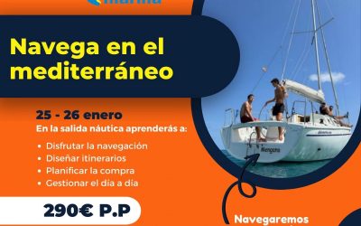 Ultimas plazas para curso en el Mediterraneo, 25-26 de enero
