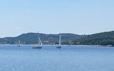 Gran Gymkana de vela ligera en el Atazar